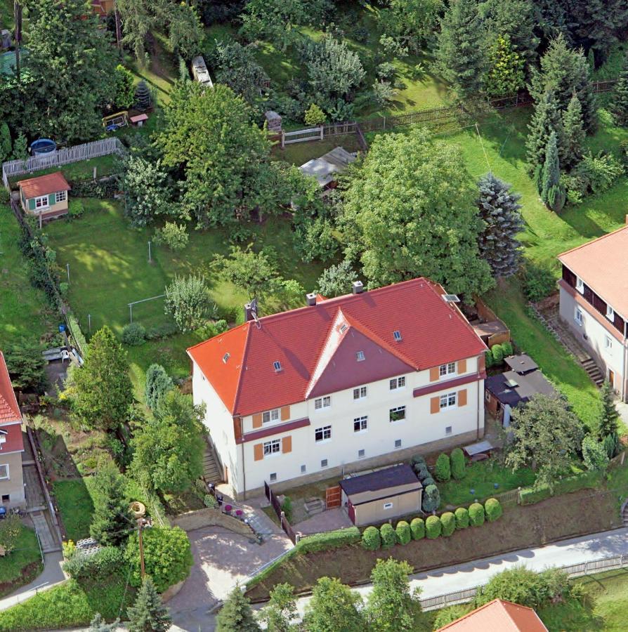 Ferienwohnung Am Wald Зебніц Екстер'єр фото