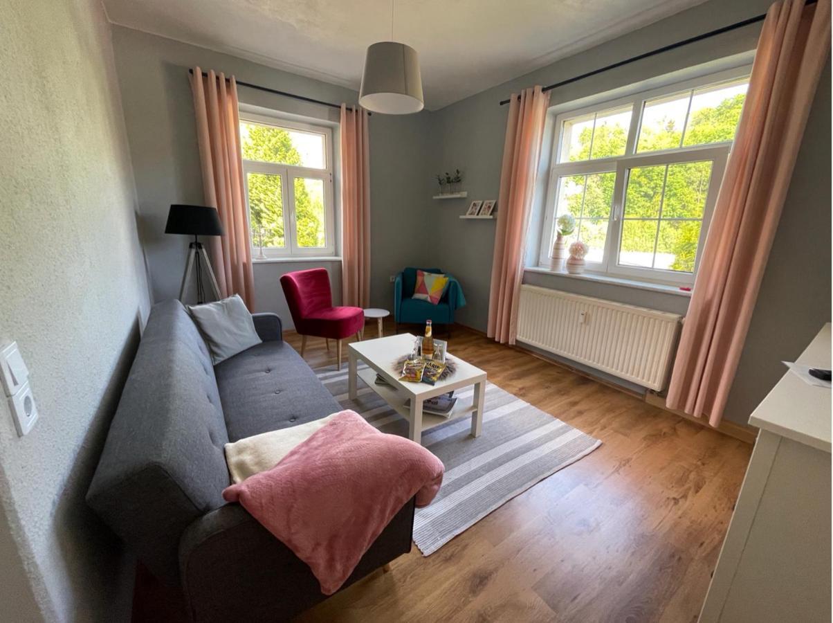 Ferienwohnung Am Wald Зебніц Екстер'єр фото