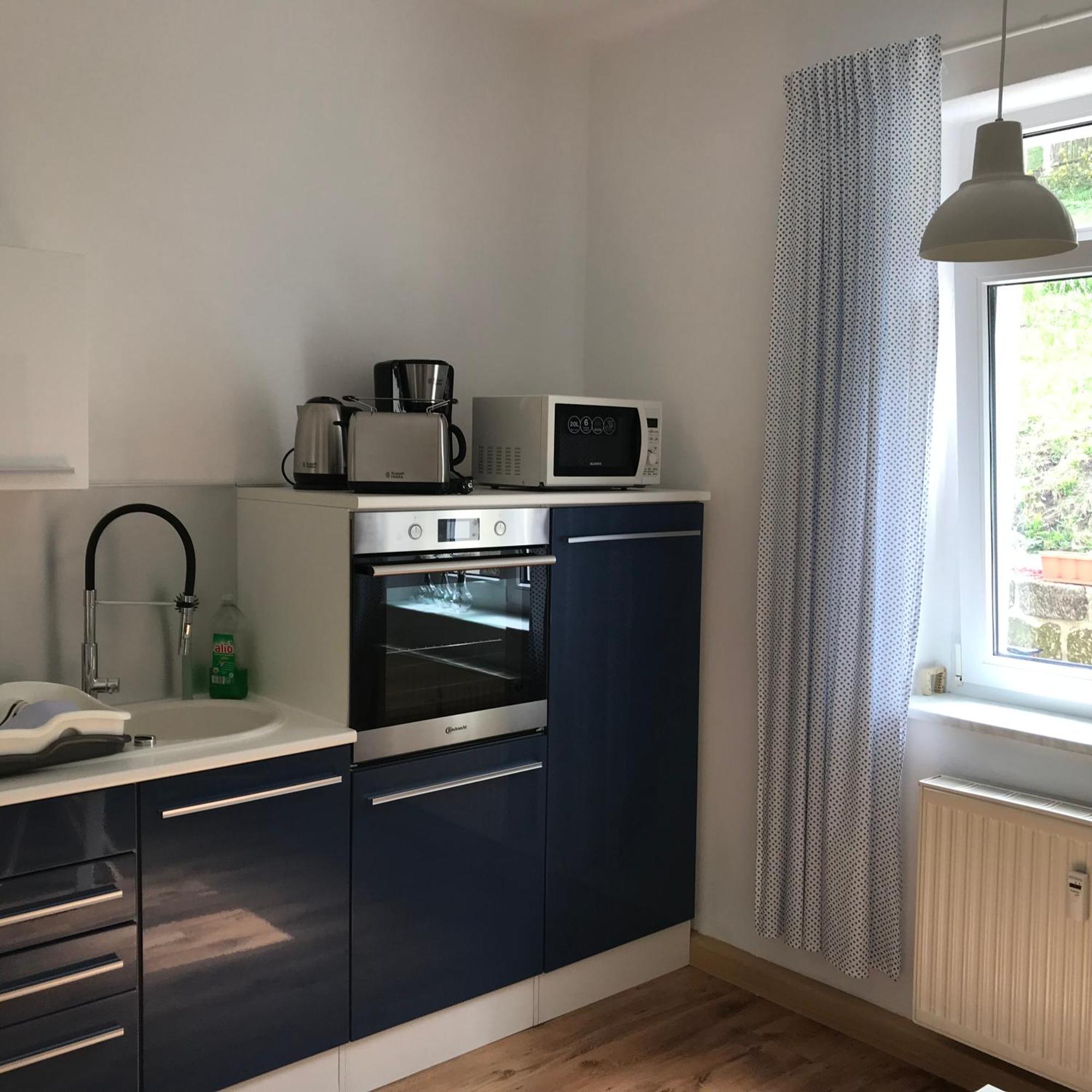 Ferienwohnung Am Wald Зебніц Екстер'єр фото